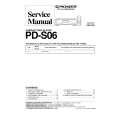 PIONEER PDS06 Service Manual cover photo