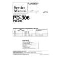 PIONEER PD306 Service Manual cover photo
