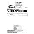 PIONEER VDR-V1000A Service Manual cover photo