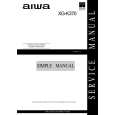 AIWA XGK370D Service Manual cover photo