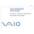 SONY PCG-FX101 VAIO Owner's Manual cover photo