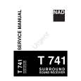 NAD T741 Service Manual cover photo