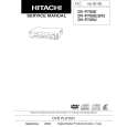 HITACHI DVP705E Service Manual cover photo