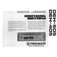 PIONEER DEH-505 Owner's Manual cover photo