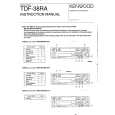 KENWOOD TDF-38RA Owner's Manual cover photo