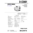 SONY DCS901 Service Manual cover photo