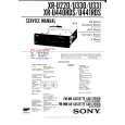 SONY XRU220 Service Manual cover photo