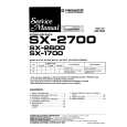 PIONEER SX-1700 Service Manual cover photo