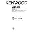KENWOOD MNA-350 Owner's Manual cover photo