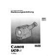 CANON UC9HI Owner's Manual cover photo