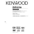 KENWOOD DVT-6100 Owner's Manual cover photo