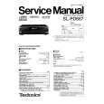 TECHNICS SL-PD687 Service Manual cover photo
