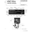 KENWOOD KRC787D Service Manual cover photo