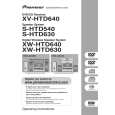 PIONEER XW-HTD630 Owner's Manual cover photo