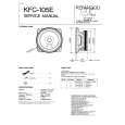 KENWOOD KFC105E Service Manual cover photo