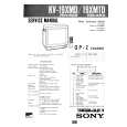 SONY KV1902GE Service Manual cover photo