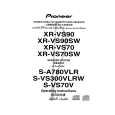 PIONEER XR-VS70 Owner's Manual cover photo