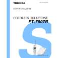 TOSHIBA FT7807R Service Manual cover photo