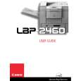 CANON LBP2460 Owner's Manual cover photo