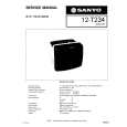 SANYO 12T234 Service Manual cover photo