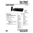 SONY SLV765HF Service Manual cover photo