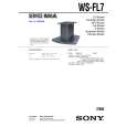SONY WSFL7 Service Manual cover photo