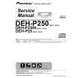 PIONEER DEH-P25 Service Manual cover photo