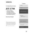 ONKYO HT-S790 Owner's Manual cover photo
