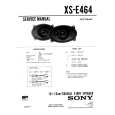 SONY XSE464 Service Manual cover photo