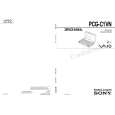 SONY PCGC1VN Service Manual cover photo