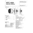 KENWOOD KFC1664 Service Manual cover photo