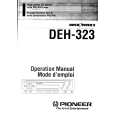 PIONEER DEH323 Owner's Manual cover photo