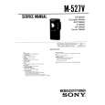 SONY M-527V Service Manual cover photo