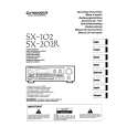 PIONEER SX-102 Owner's Manual cover photo