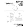SONY SDMP232W Service Manual cover photo