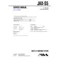 SONY JAXS5 Service Manual cover photo