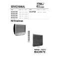 SONY KV21FT2K Service Manual cover photo
