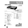 SONY SL2710 Service Manual cover photo