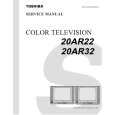 TOSHIBA 20AR22 Service Manual cover photo