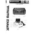 KENWOOD KAC887 Service Manual cover photo