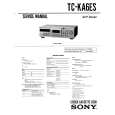 SONY TC-KA6ES Service Manual cover photo