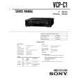 SONY VCP-C1 Service Manual cover photo
