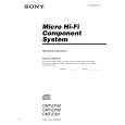 SONY CMT-E301 Owner's Manual cover photo