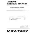 ALPINE MRV-T407 Service Manual cover photo