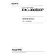 SONY DXCD30 Service Manual cover photo