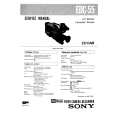 SONY EDC55 Service Manual cover photo