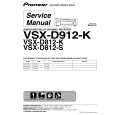 PIONEER VSXD912K Service Manual cover photo