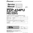 PIONEER PRO434PU Service Manual cover photo