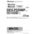 PIONEER DEH-P5500MPUC Service Manual cover photo