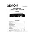 DENON DN-1000F Service Manual cover photo